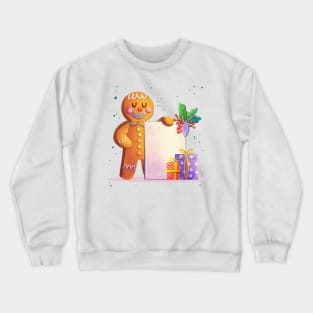 Gingerbread Cookie Gifts Crewneck Sweatshirt